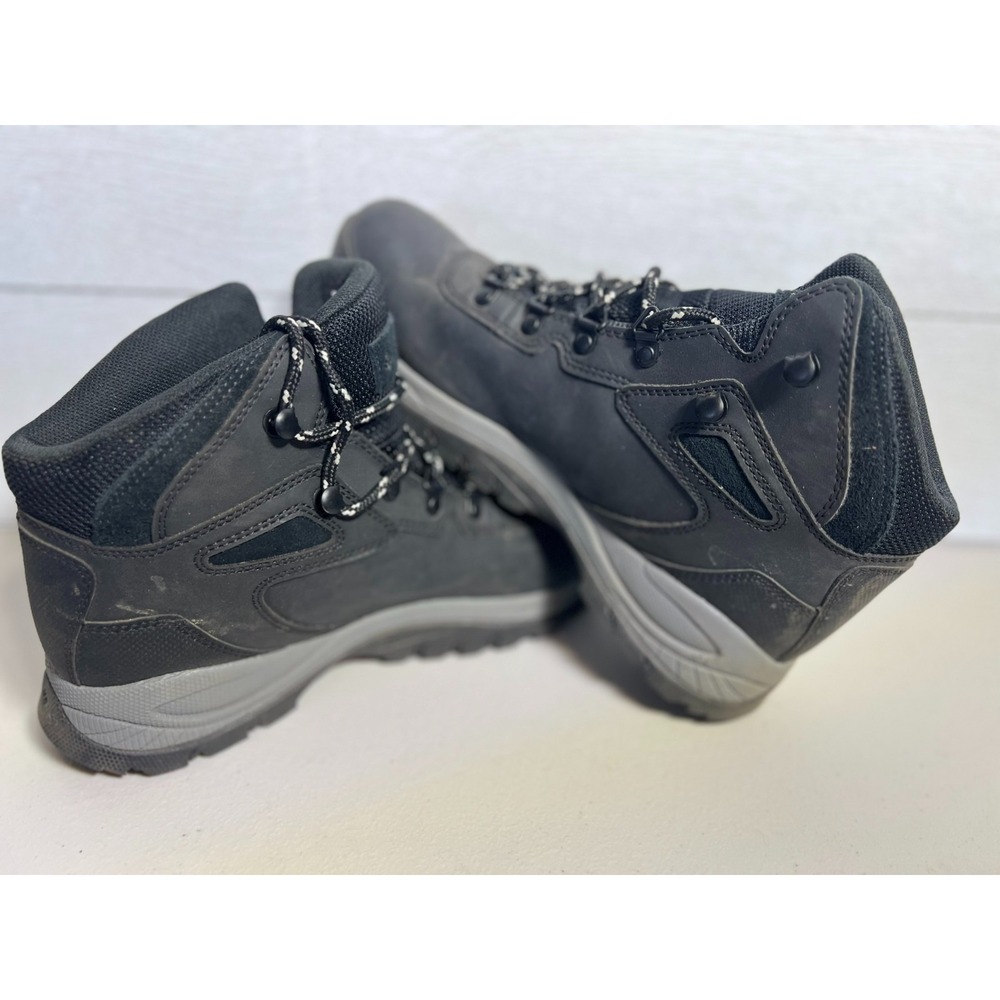 Columbia Women's 8.5 Wide Newton Ridge Plus Wide Black Hiking Boot Waterproof
